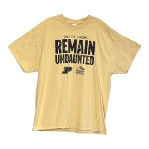 Purdue “Only The Strong Remain Undaunted” Graphic Tee
